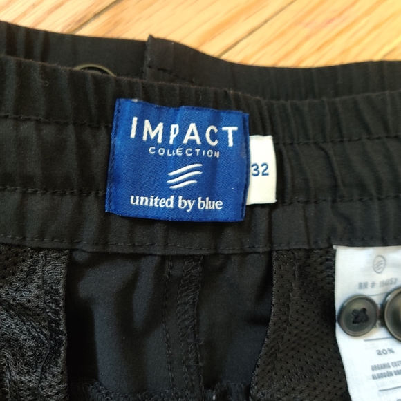 United by Blue Impact Collection drawstring shorts, size 32 - Picture 2 of 10